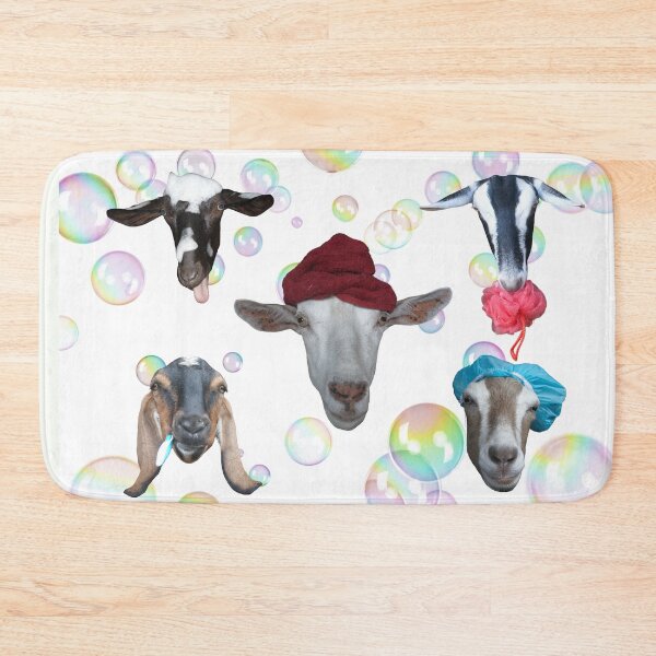 Item preview, Goats in the Shower designed and sold by CritterCapers.