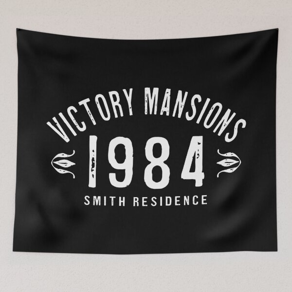 Item preview, VICTORY MANSIONS. 1984. SMITH RESIDENCE. WHITE. designed and sold by 5hertz.