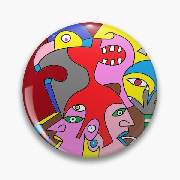 Item preview, Crazy tropical cowboy gang - digital artwork  designed and sold by (b)ananartista SBUFF.