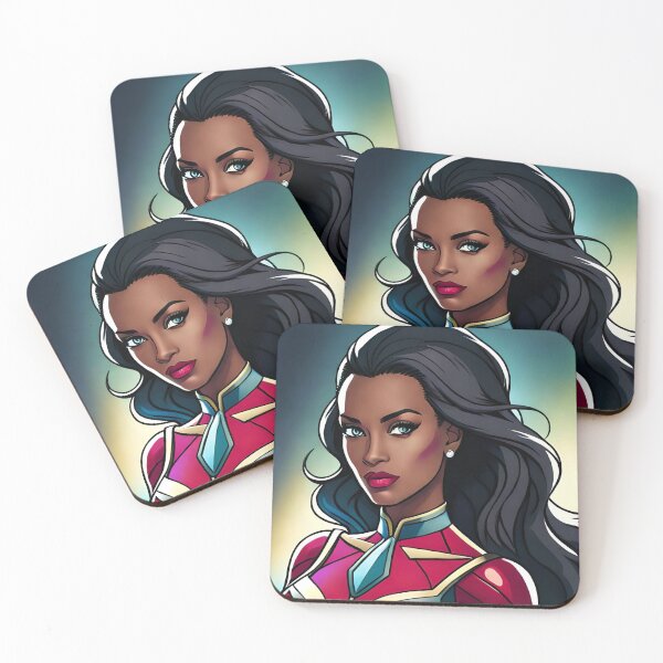 Item preview, Superhero Woman Red Suit Inspirational Animation Comic Designs designed and sold by Melan Designs.