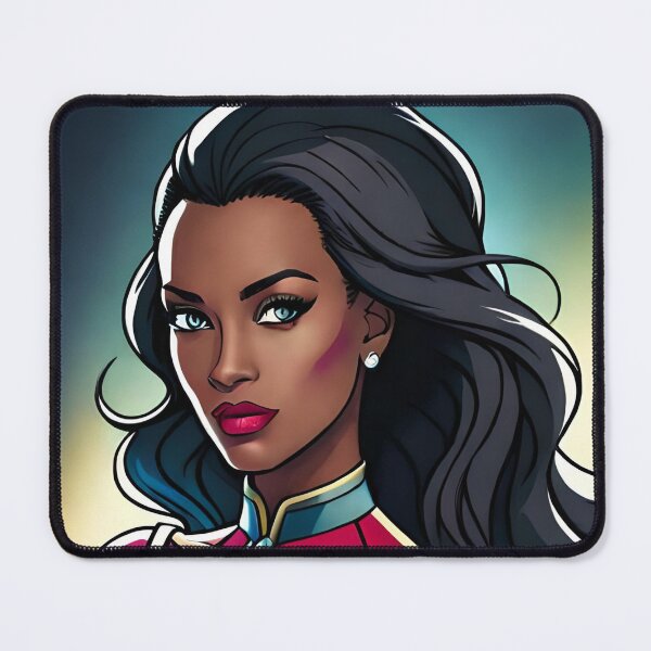 Item preview, Superhero Woman Red Suit Inspirational Animation Comic Designs designed and sold by Melan Designs.