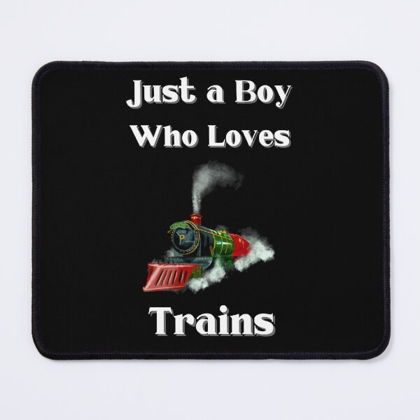 Item preview, JUST A BOY WHO LOVES TRAINS TODDLER designed and sold by light-artist.