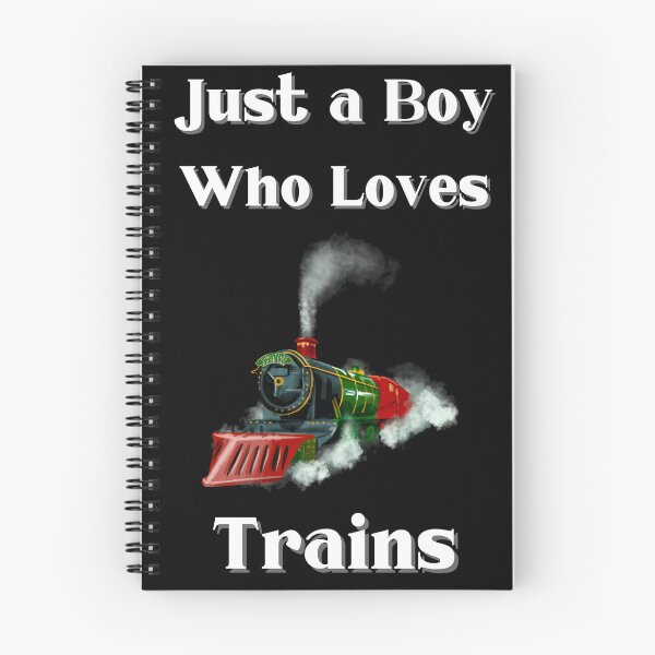 Item preview, JUST A BOY WHO LOVES TRAINS TODDLER designed and sold by light-artist.