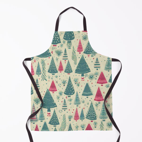 Item preview, Holiday Cheer Red and Green Christmas Trees designed and sold by Hashola Designs.