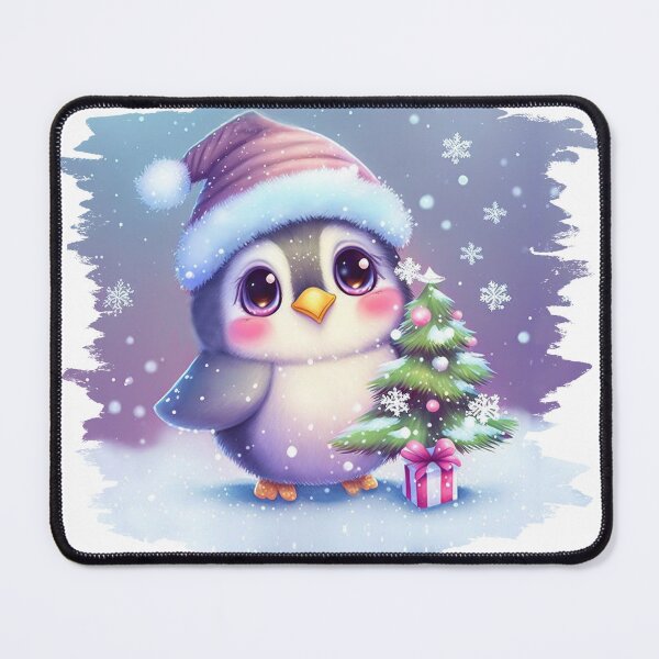 Item preview, Snowy Hugs: Cute Penguin Christmas Sweater designed and sold by winniwinston.