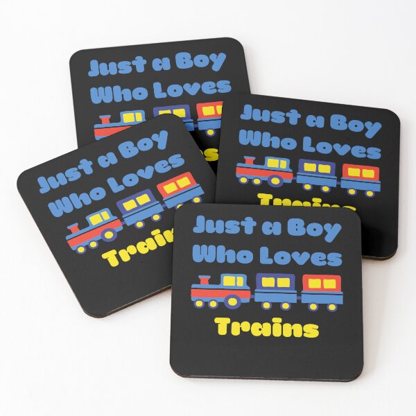 Item preview, JUST A BOY WHO LOVES TRAINS TODDLER designed and sold by light-artist.