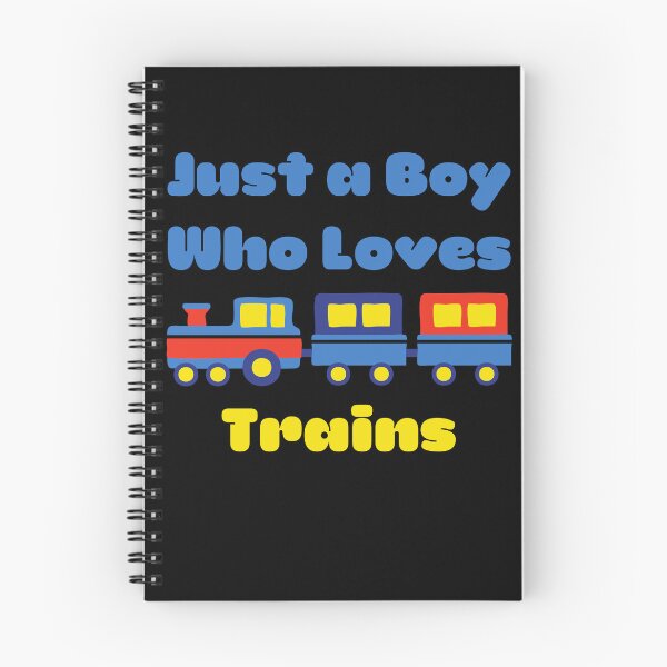 Item preview, JUST A BOY WHO LOVES TRAINS TODDLER designed and sold by light-artist.