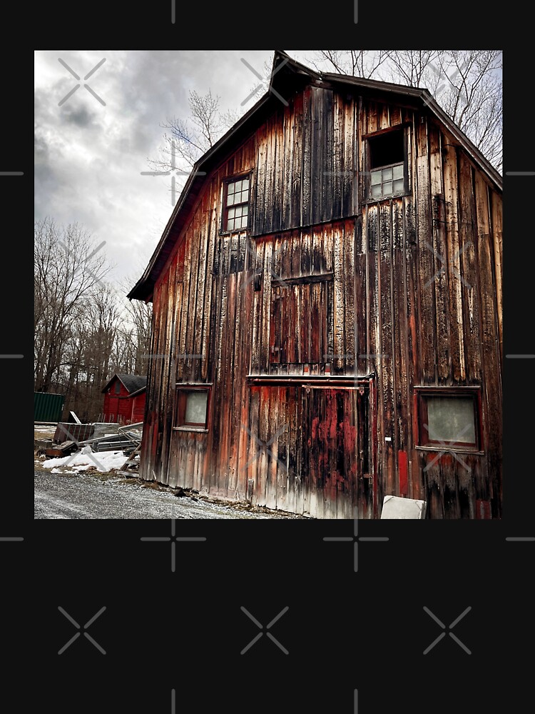 Thumbnail 7 of 7, Classic T-Shirt, Ye Olde Barn Art Photo designed and sold by OneDayArt.