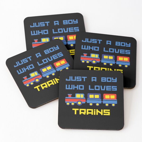 Item preview, JUST A BOY WHO LOVES TRAINS TODDLER designed and sold by light-artist.