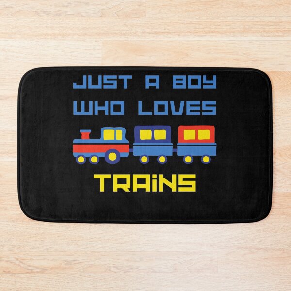 Item preview, JUST A BOY WHO LOVES TRAINS TODDLER designed and sold by light-artist.