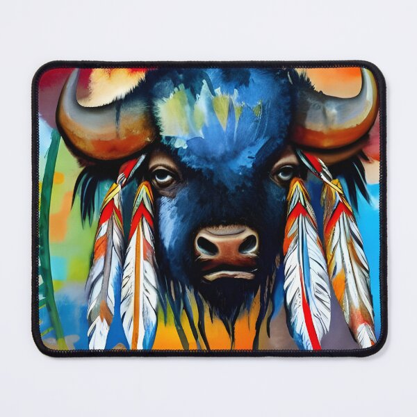 Item preview, The Charge Of The Bison designed and sold by Paw's Arts.