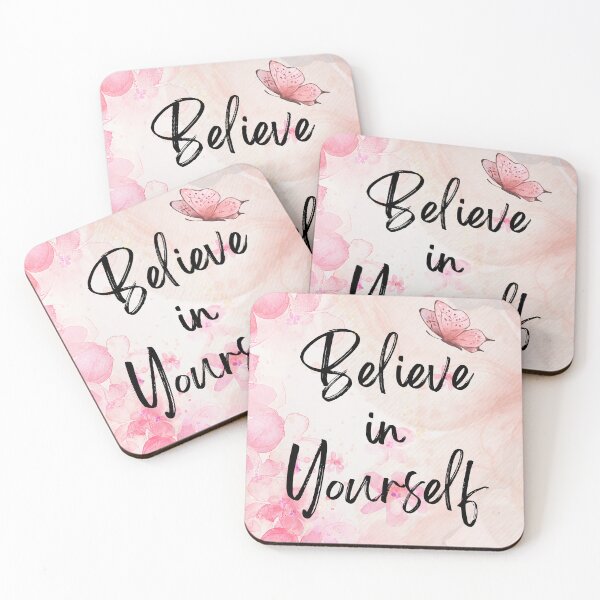 Item preview, Believe In Yourself / Affirmation Quote designed and sold by cosmoasisart.