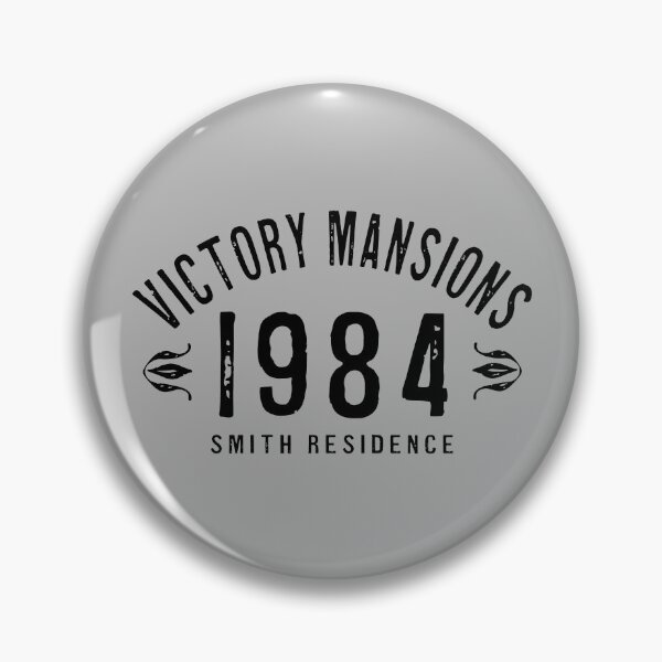 Item preview, VICTORY MANSIONS. 1984. SMITH RESIDENCE. BLACK. designed and sold by 5hertz.