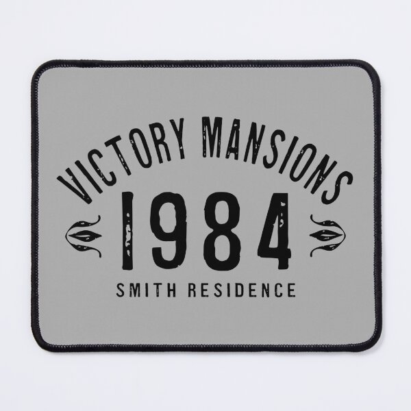 Item preview, VICTORY MANSIONS. 1984. SMITH RESIDENCE. BLACK. designed and sold by 5hertz.