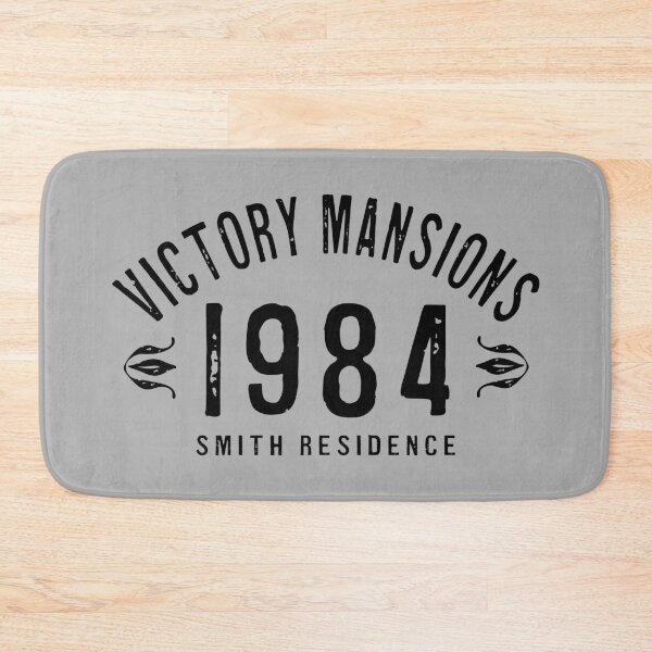 Item preview, VICTORY MANSIONS. 1984. SMITH RESIDENCE. BLACK. designed and sold by 5hertz.