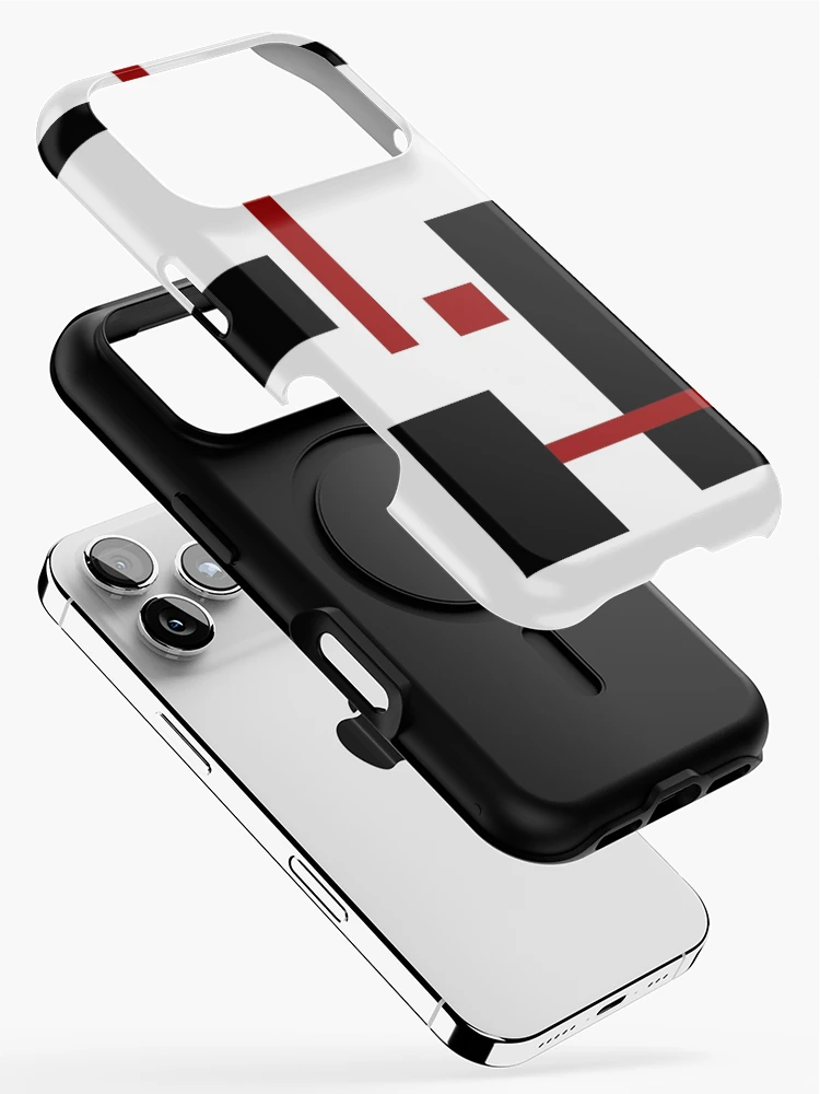 Thumbnail 2 of 4, iPhone Case, Rectangular Pattern 1  designed and sold by supernova23.