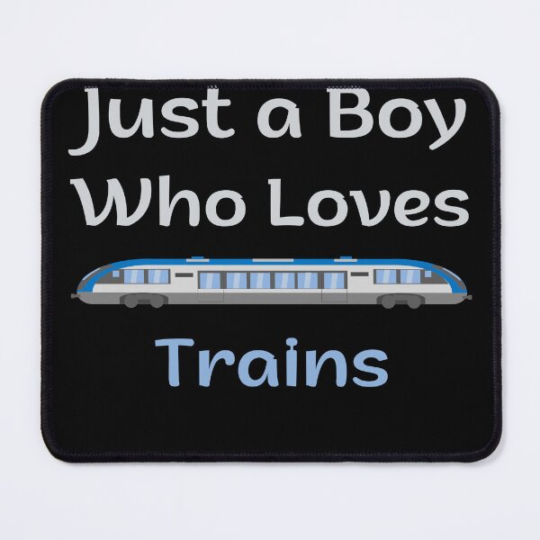 Item preview, JUST A BOY WHO LOVES TRAINS TODDLER designed and sold by light-artist.