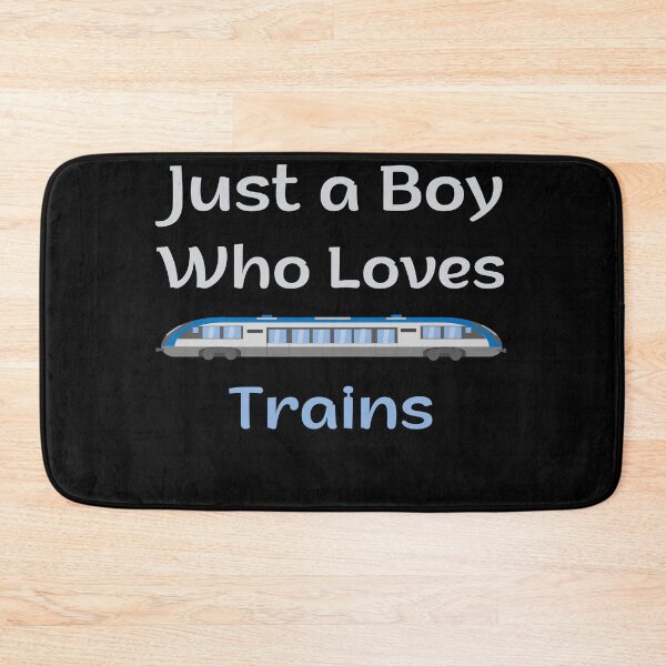 Item preview, JUST A BOY WHO LOVES TRAINS TODDLER designed and sold by light-artist.