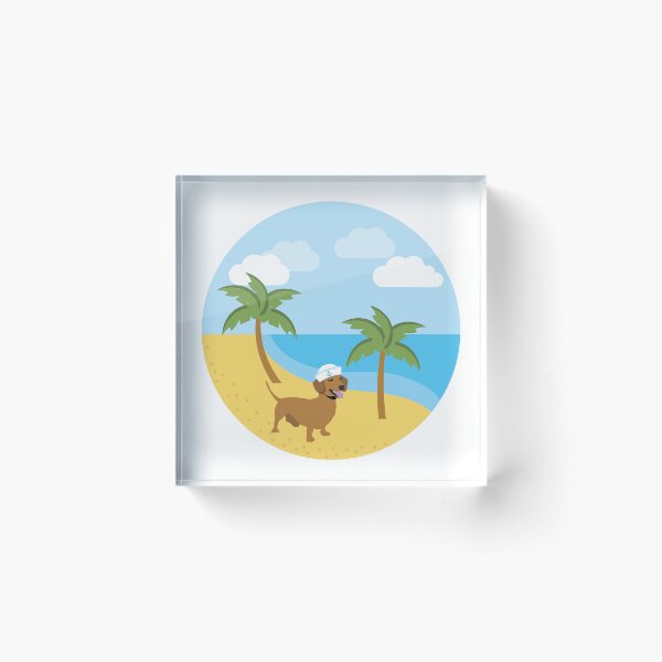 Item preview, Perro salchicha, gordo bachicha-Cute dog designed and sold by brendainthesky.