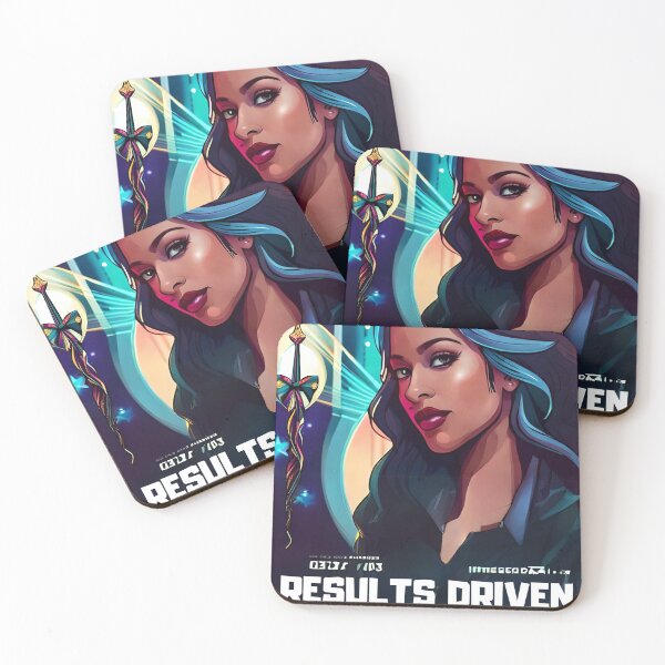 Item preview, Glam Girl Results Driven Motivational Inspiration  Woman Empowerment designed and sold by Melan Designs.