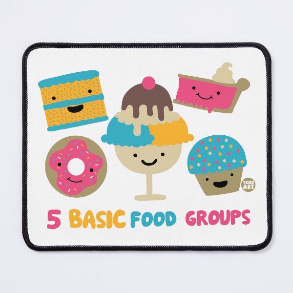 Item preview, 5 Basic Food Groups - Bakery Products designed and sold by TODD GOLDMAN.