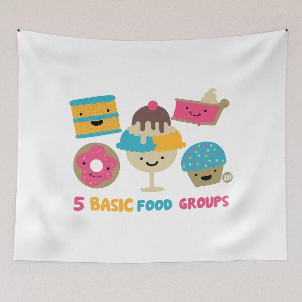 Item preview, 5 Basic Food Groups - Bakery Products designed and sold by TODD GOLDMAN.