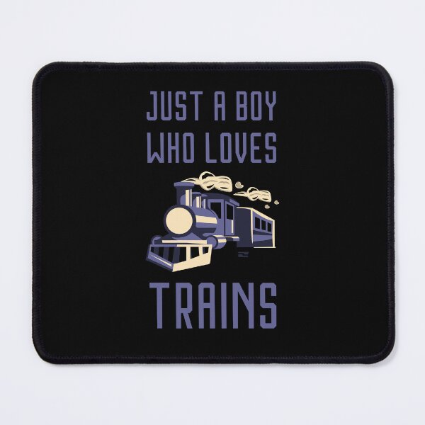 Item preview, JUST A BOY WHO LOVES TRAINS TODDLER designed and sold by light-artist.