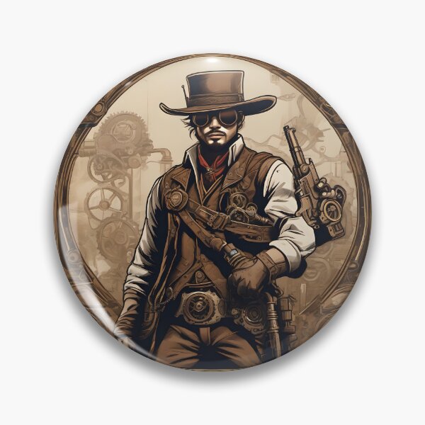 Item preview, Steampunk Cowboy designed and sold by AbsoluteA.