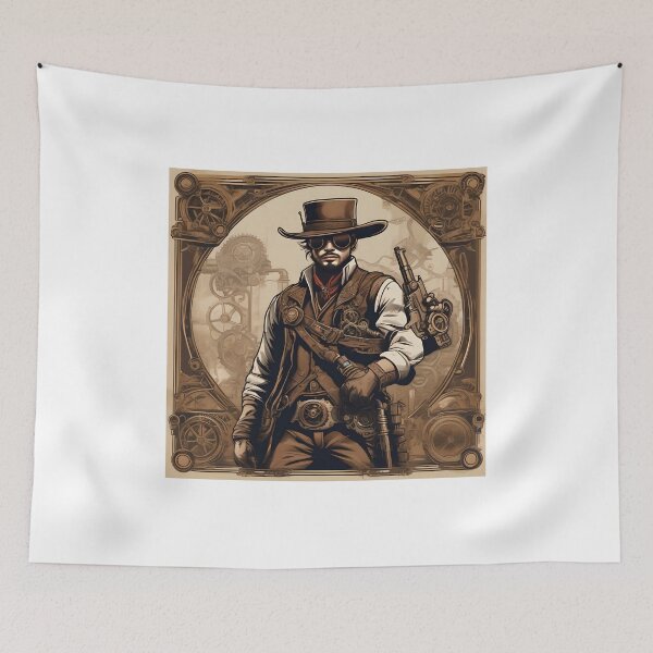Item preview, Steampunk Cowboy designed and sold by AbsoluteA.