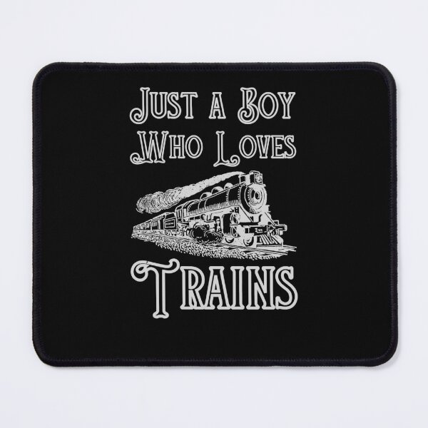 Item preview, JUST A BOY WHO LOVES TRAINS TODDLER designed and sold by light-artist.