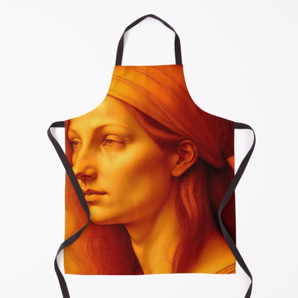 Item preview, Drawing Portrait Of Young Woman Inspired By Leonardo da Vinci designed and sold by LanaGustavsson.