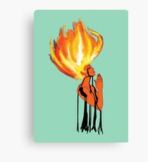 California Heart Canvas Print