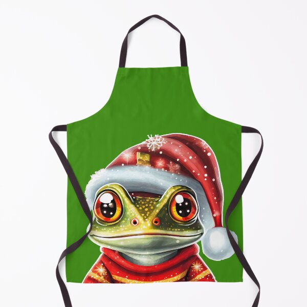Item preview, Red eye frog in Santa hat and christmas sweater designed and sold by emaotx.