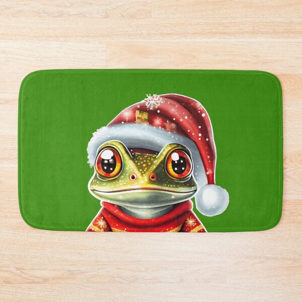 Item preview, Red eye frog in Santa hat and christmas sweater designed and sold by emaotx.