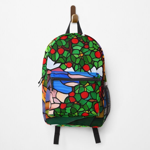 Item preview, Stained Glass Apple Tree designed and sold by ChanceTwoArt.