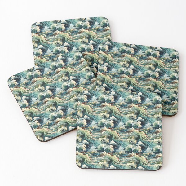 Item preview, Crashing Waves Pattern #2 designed and sold by primapetunia.