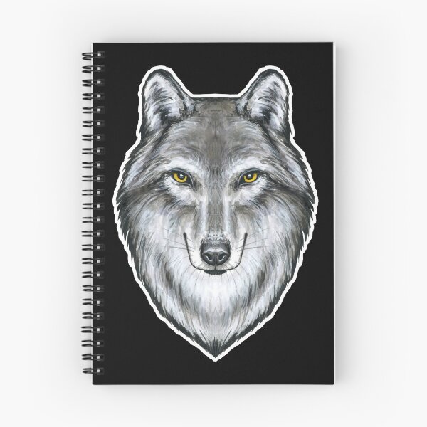 Item preview, Wolf head designed and sold by Nadjejda Gilbert.