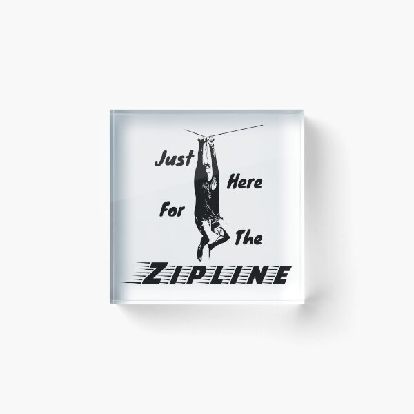 Item preview, Just Here for the Zipline Light Colors designed and sold by LTSmash1200.