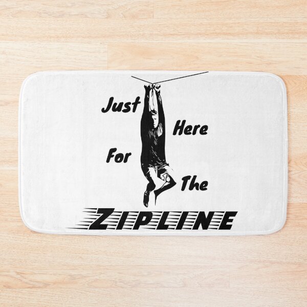 Item preview, Just Here for the Zipline Light Colors designed and sold by LTSmash1200.