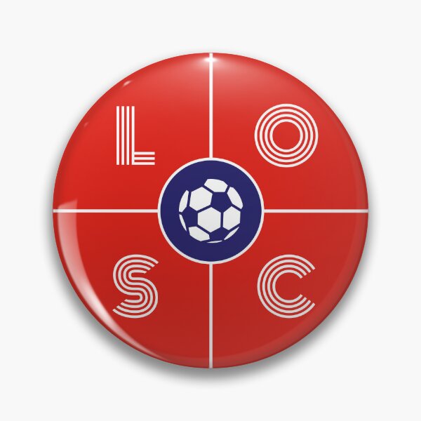 Item preview, Lille Olympique Sporting Club LOSC Football Minimalist Style Artwork designed and sold by kakarikihill.