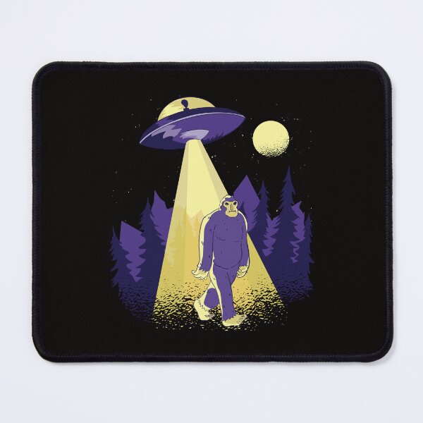 Item preview, Alien Kidnapping Bigfoot Funny UFO Extra-terrestrial Fans designed and sold by DrawHandArt.