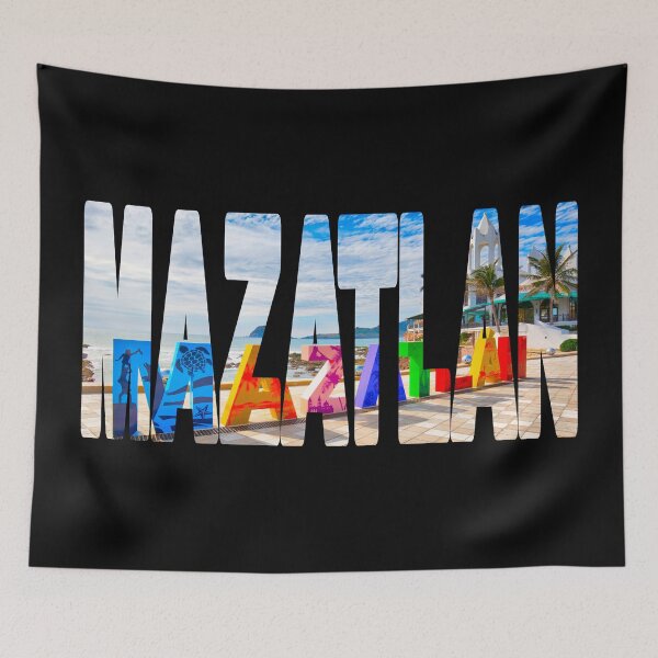 Item preview, MAZATLAN - Mexico Beachfront Sign designed and sold by Adam Gormley.