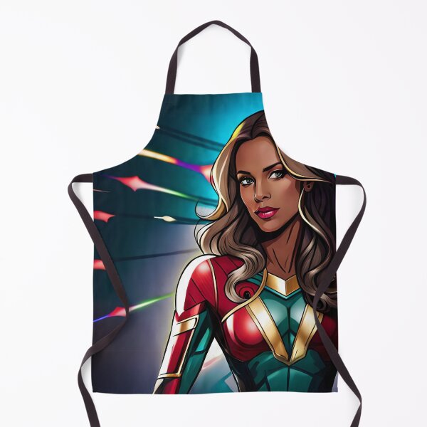 Item preview, Superhero Woman Fireworks Star Inspirational Animation Comic Designs designed and sold by Melan Designs.