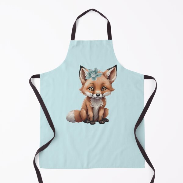 Item preview, LittleGnomad - Little Fox With Flower designed and sold by LittleGnomad.
