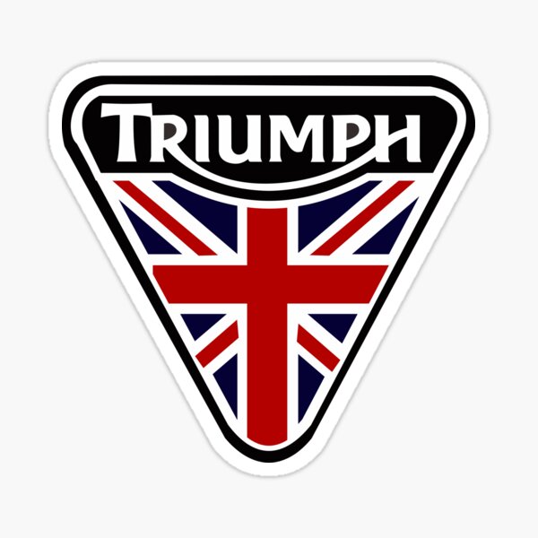 TRIUMPH MOTORCYCLE BADGE/LOGO Iron On - Sew on Badge 8cm X 3cm Uk Seller  🇬🇧 £4.99 - PicClick UK