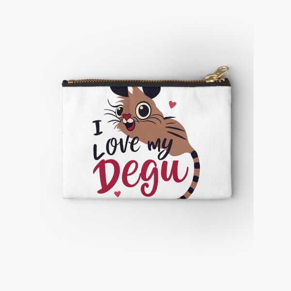 Item preview, Furry Friendship: Loving My Degu designed and sold by EmeraldeaArt.