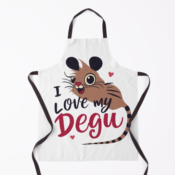 Item preview, Furry Friendship: Loving My Degu designed and sold by EmeraldeaArt.