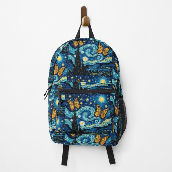 Item preview, Van gogh Starry night Butterflies designed and sold by Vangoholic.