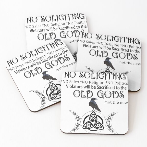Item preview, No Soliciting designed and sold by ChronicCrafty.