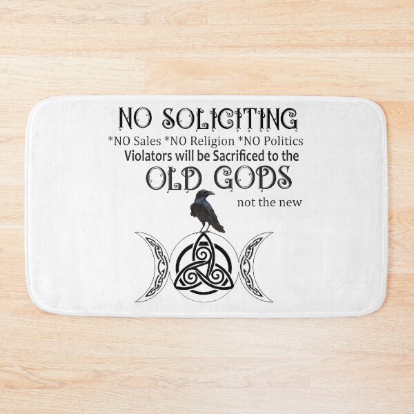 Item preview, No Soliciting designed and sold by ChronicCrafty.